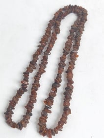 Amber Bead Necklace