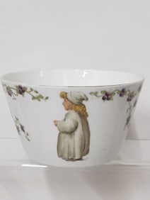 Vintage The Foley China Porcelain Figure Bowl