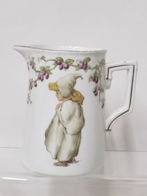 Vintage The Foley China Porcelain Figure Creamer