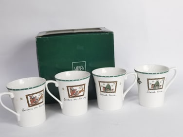 (4) Mikasa Ultima+ Porcelain Mugs