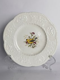 Vintage Royal Cauldon Ironstone Goldfinch Plate