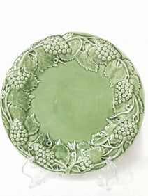 214West Porcelain Grape Vine Plate