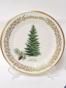 1976 Limited Ed. Lenox Christmas Commemorative Pla