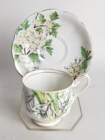Set of Vintage Royal Albert Porcelain Snowdrop Cup