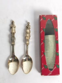 (2) 1995 Vintage Reed & Barton Silver Plated Spoon