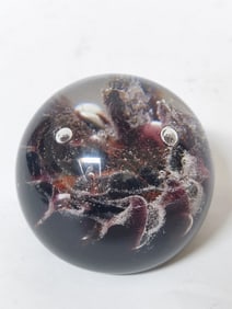 1970 Limited Ed. Caithness Scotland "Mars" Glass P