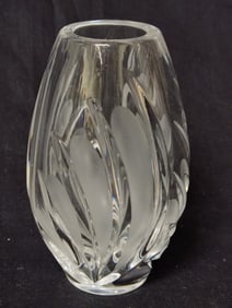 Vintage Marquis by Waterford Frosted Crystal Vase