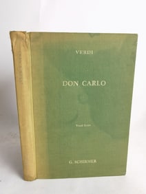 1963-66 Don Carlo Opera in Four Acts