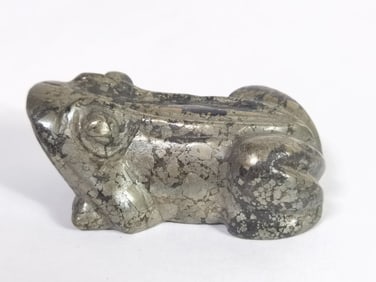 Vintage Stone Carved Frog