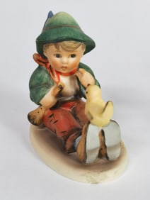 Goebel Hummel "Singing Lesson" Porcelain Figurine