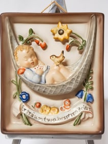 Goebel Hummel Porcelain "Swaying Lullaby" Plaque