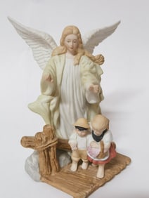 1985 Lefton China Porcelain Heavenly Protection Fi