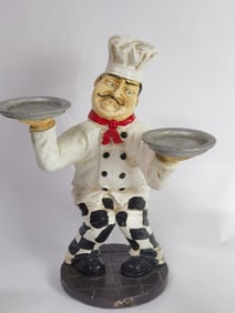 Vintage Fat Chef Figurine