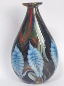Large Vintage Murano Italy Art Glass Vase