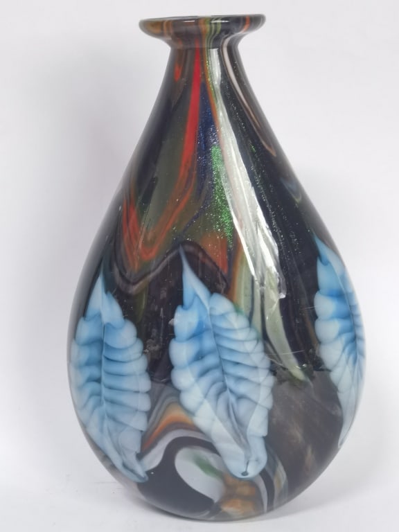 Large Vintage Murano Italy Art Glass Vase (1 of 10)