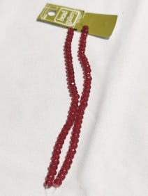 Group of Red Beads