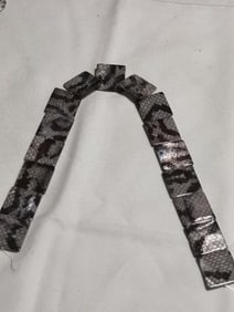 Group of Snake Skin Pattern Beads