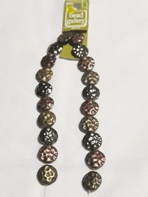 Group of Metallic Color Beads