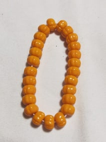Group of Orange Beads