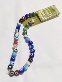 Group of Colorful Glass Beads
