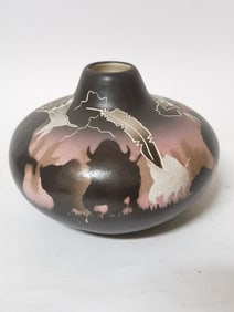 Signed "M. Mayby" Native American Style Pottery Va