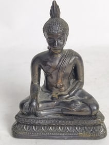 Vintage Asian Bronze Buddha