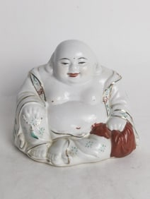Chinese Porcelain Famille Rose Buddha