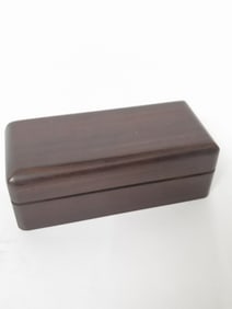 David and Kim Okrant Wood Carved Box