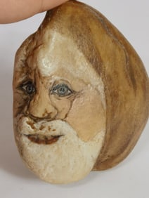 Vintage Ann Willis Ratray Hand Painted "Masada" Ro