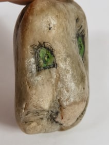 1979 Vintage Ann Willis Ratray Hand Painted Rabbit