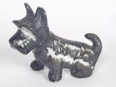 Vintage Ceramic Scottish Terrier Dog