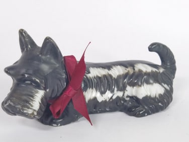 Vintage Ceramic Scottish Terrier Dog