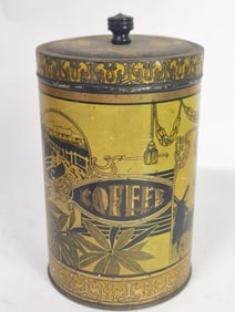 Vintage Canco Coffee Tin