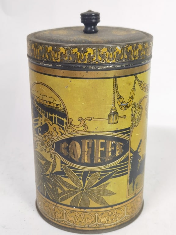 Vintage Canco Coffee Tin (1 of 5)