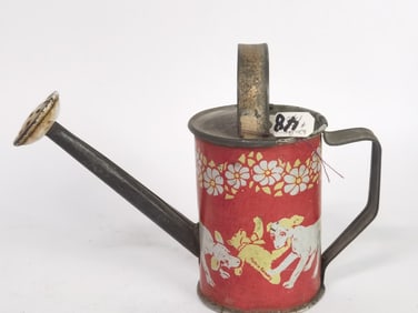 Vintage Children Tin Watering Can