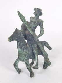 Vintage Bronze Warrior