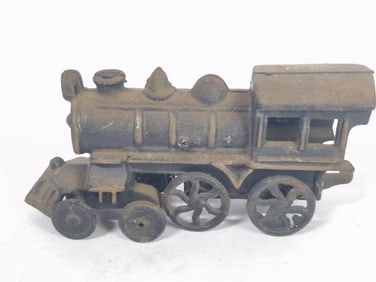 Vintage Cast Iron Train Head