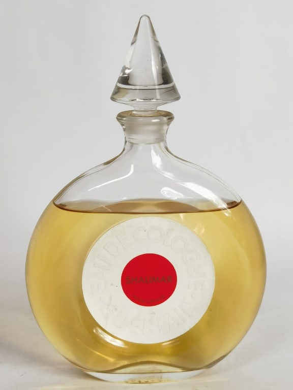 Guerlain France Shalimar Eau de Cologne: Guerlain France Shalimar Eau de Cologne, 7.25in