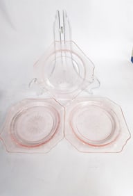 (3) Vintage Hocking Princess Pink Depression Glass