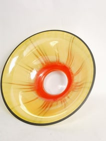 Large Art Glass Bowl