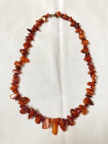 Amber Bead Necklace