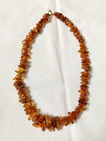 Amber Bead Necklace