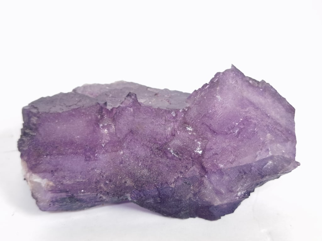 Piece of Purple Quartz: Piece of Purple Quartz, 2 1/8in by 4.75in