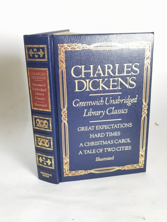 1982 Charles Dickens Greenwich Unabridged Library: 1982 Charles Dickens Greenwich Unabridged Library Classics, 9.25in
