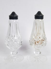 Pr. of Vintage Waterford Crystal Salt/Pepper Shake
