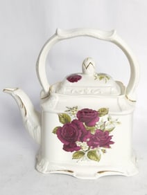 Vintage Crown Dorset Staffordshire Porcelain Teapo