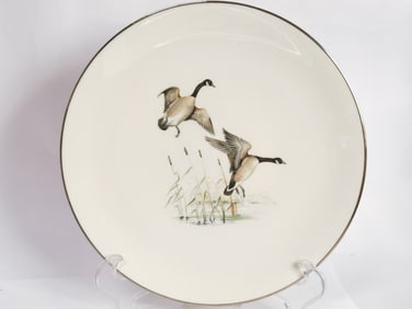 Vintage Flintridge Porcelain Canadian Goose Pasta