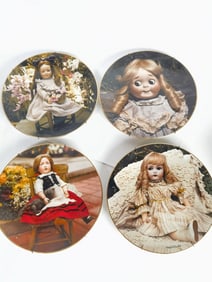(4) Vintage Mildred Seeley The Doll Collection Pla