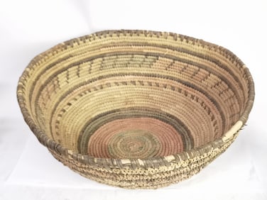 Vintage Native American Hand Weaved Bowl