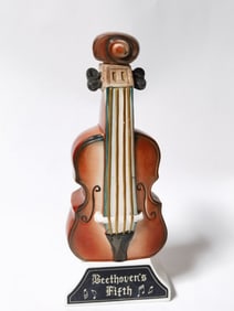 Vintage Beethoven's Fifth Music Box Decanter